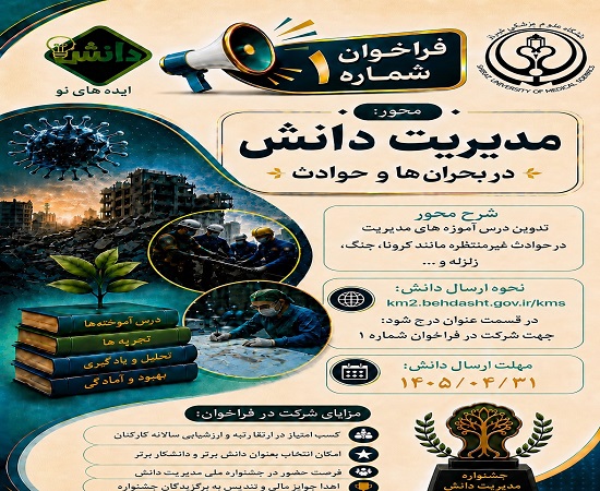 فراخوان&zwnj;های مدیریت دانش